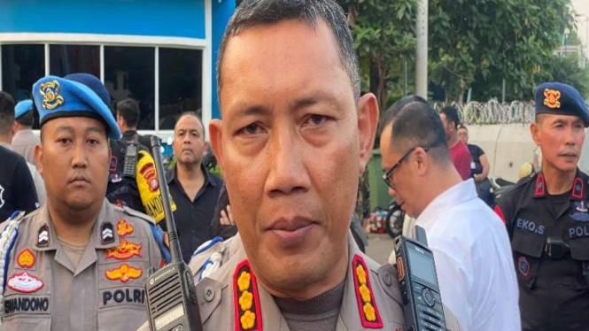 Kapolres Jakarta Pusat Kombes Komarudin.