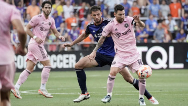 Lionel Messi tampil di US Open Cup Cincinnati vs Inter Miami
