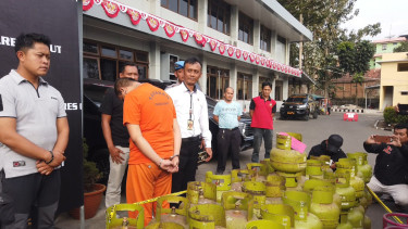 Polres Garut rilis kasus kecurangan subsidi gas elpiji