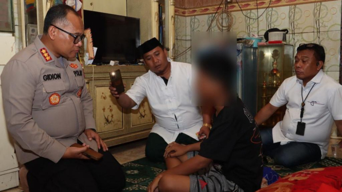 Kapolres Metro Jakarta Utara, Kombes Pol Gidion Arif Setyawan.