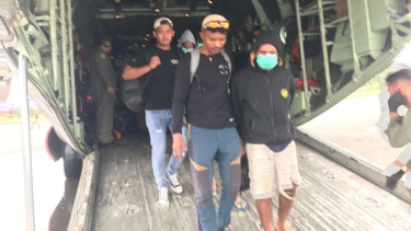 Anggota dan Simpatisan KKB Diserahkan ke Kejaksaan Negeri Jayawijaya