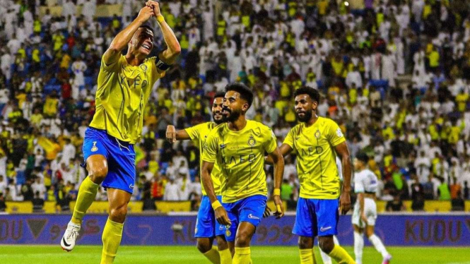 Megabintang Al Nassr Cristiano Ronaldo