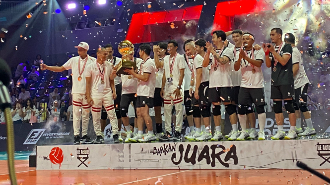 The Actors Jadi Juara di Bahkan Voli