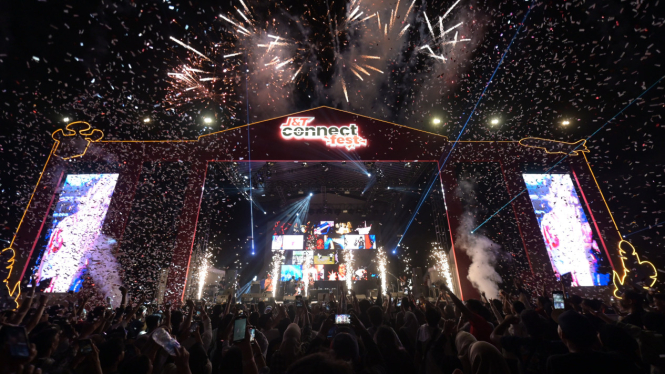J&T Express sukses gelar festival musik bertajuk J&T Connect Fest