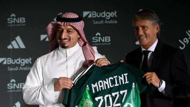 Pelatih Timnas Arab Saudi, Roberto Mancini
