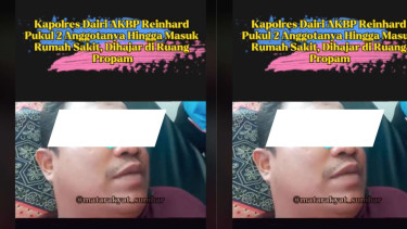 Viral Kapoles Dairi AKBP Reinhard Pukul 2 Anggotanya Hingga Masuk RUmah Sakit