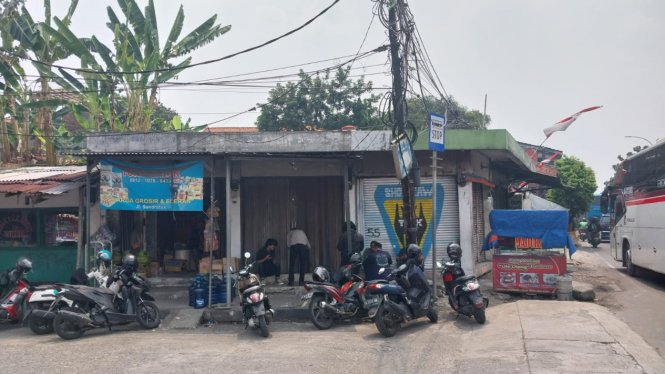 Lokasi kejadian penculikan Imam Masykur di Ciputat oleh Paspampres