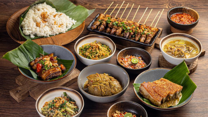 Menu khas Bali.