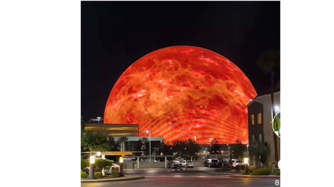 Planet Mars di Las Vegas, AS.