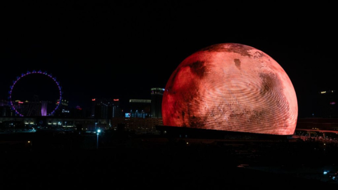 Planet Mars di Las Vegas, AS.