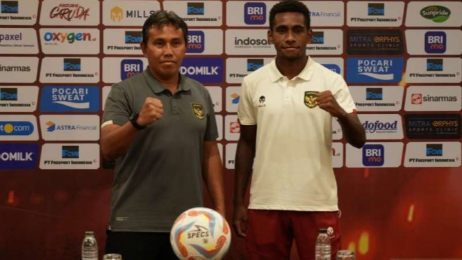 Pelatih Timnas Indonesia U-17 Bima Sakti