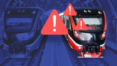 2 Hari Diresmikan Jokowi, LRT Jabodebek Udah Ngadat