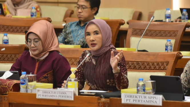 Direktur Utama Pertamina, Nicke Widyawati
