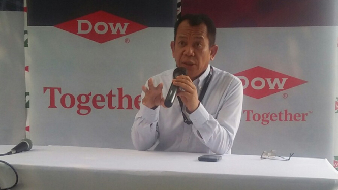Country President Director Dow Indonesia, Riswan Sipayung.