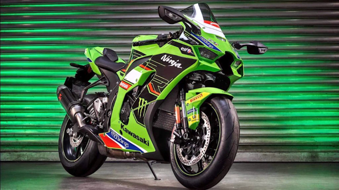 VIVA Otomotif: Kawasaki Ninja ZX-10RR Edisi WSBK