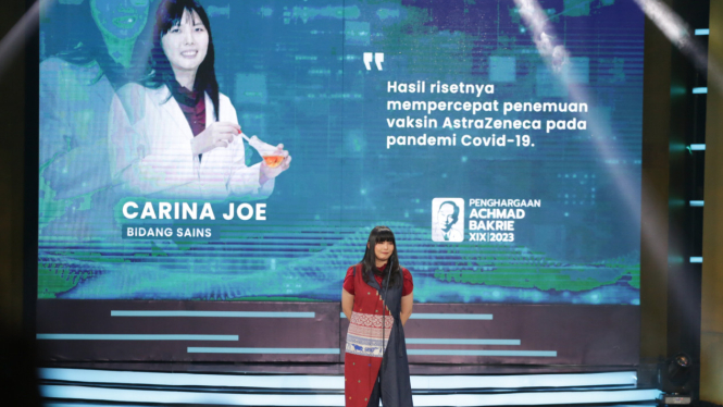 Carina Joe, Penerima Penghargaan Achmad Bakrie XIX.