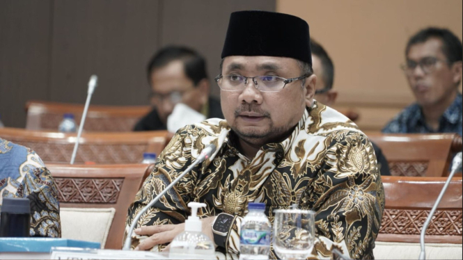 Menteri Agama Yaqut Cholil Qoumas