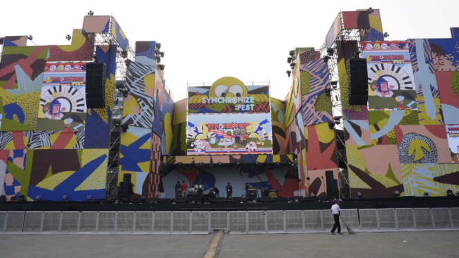 Panggung Synchronize Fest 2023.