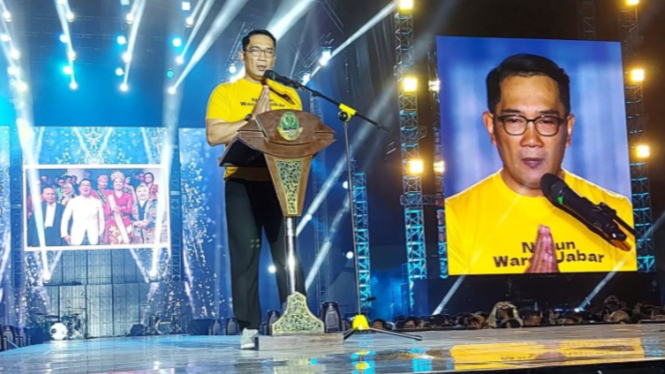 Gubernur Jawa Barat berpamitan kepada warganya