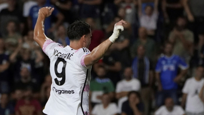 Penyerang Juventus, Dusan Vlahovic