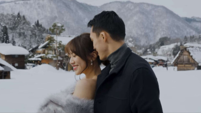 Video prewedding Jonatan Christie dan Shania Junianatha eks member JKT48