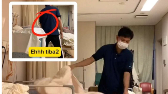 Terekam Pekerja di Rumah Sakit Ini Diganggu Makhluk Halus