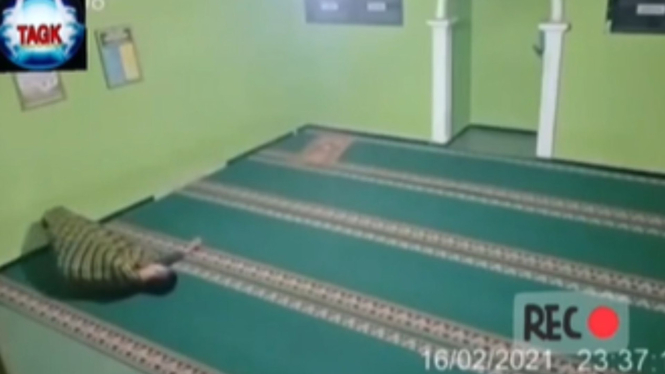 Pria Diseret Makhluk Tak Kasat Mata saat Tidur di Musala