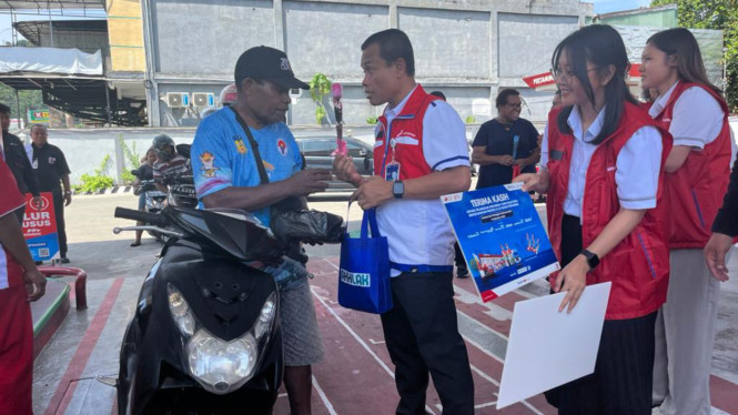 Pelanggan Pertamax dapat bingkisan dari Pertamina