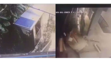Detik-detik kecelakaan lift tabung di Ayu Terrace Resort Bali