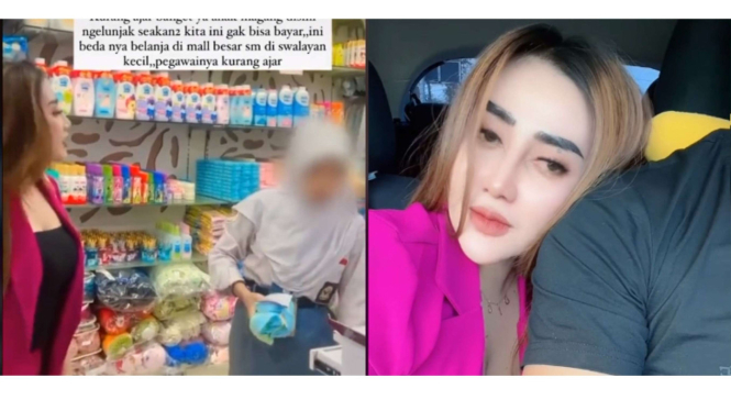 TikToker Istri Polisi yang Marahi Siswi Magang