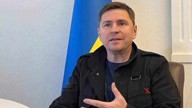 Mykhailo Podolyak, penasihat politik Presiden Ukraina Volodymyr Zelenskyy.