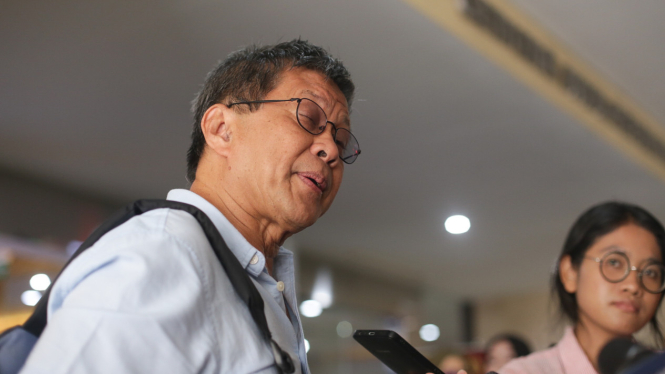 Rocky Gerung Diperiksa Bareskrim Mabes Polri