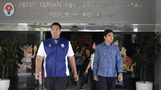 Syed Saddiq bin Syed Abdul Rahman temui Menpora RI, Dito Ariotedjo