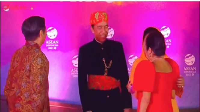 Momen Ibu Negara Filipina Bertemu Ibu Iriana Jokowi