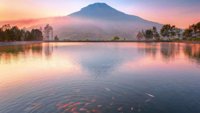 Wisata alam Embung Kledung