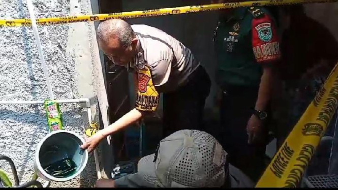 Ditemukan Pertamax di sumur warga Gunung Sindur, Bogor 