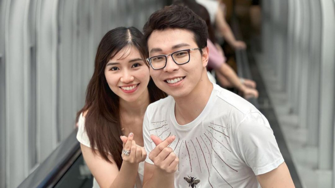 Richard Lee dan Istrinya