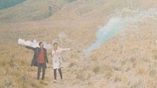 Prewedding di Gunung Bromo Sebelum Terbakar