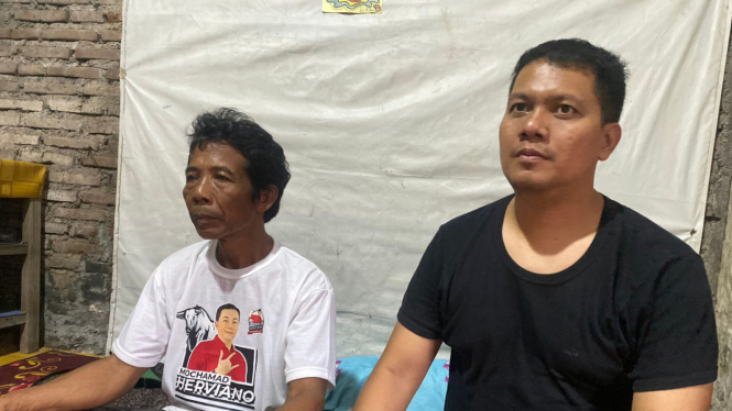 Kader PDIP Suparjiyanto dan kuasa hukumnya Taufiqqurohman