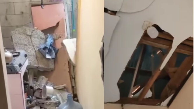 Rumah di Cibinong Hancur Parah Akibat Ledakan Diduga dari Pengharum Ruangan