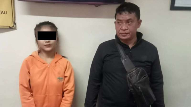 Pelaku, wanita berinisial FM (24) yang menyayat wajah wanita RU di Tambora 