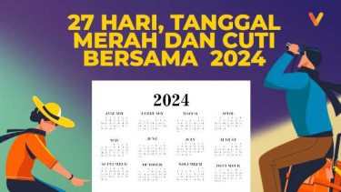 Cuti dan tanggal merah tahun 2024