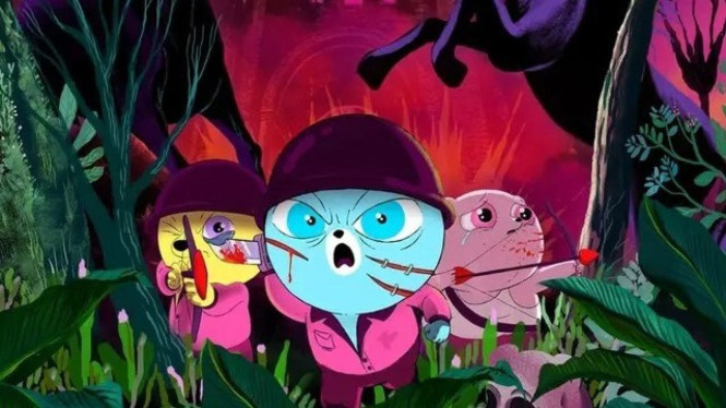 Film animasi Unicorn Wars.