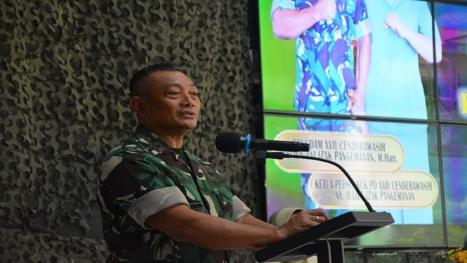 Pangdam XVII/Cenderawasih Mayjen TNI Izak Pangemanan