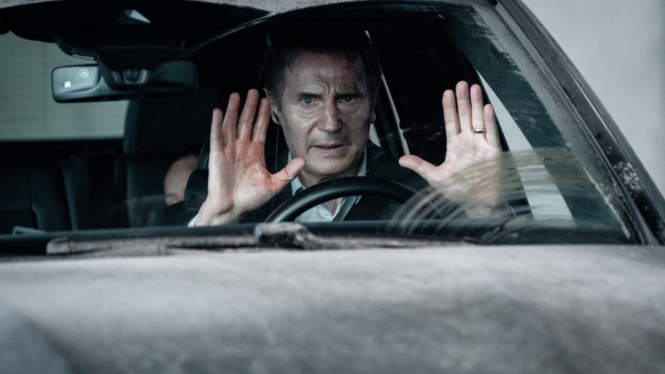 Liam Neeson di Film Retribution