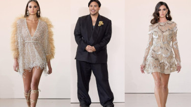 Karya Ivan Gunawan di New York Fashion Week.