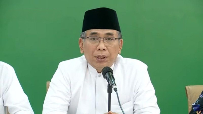 Ketua PBNU KH Yahya Cholil Staquf atau Gus Yahya