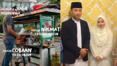 Kisah Prajurit TNI Nyamar Jadi Tukang Batagor Demi Nikahi Santri Wati