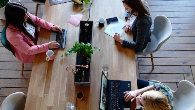 Ilustrasi Co-Working Space