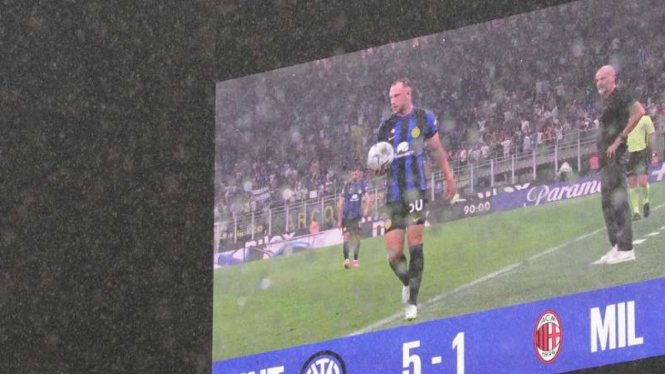 Inter Milan hajar AC Milan 5-1